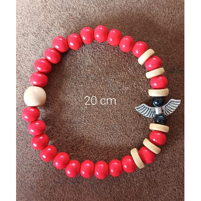Armband met engelen vleugels, ook erg leuk voor mannen