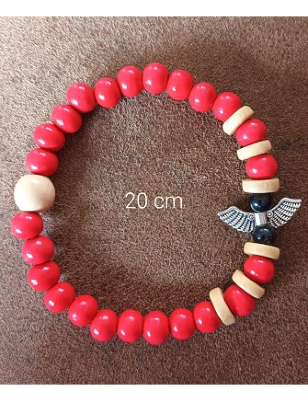 Armband met engelen vleugels, ook erg leuk voor mannen