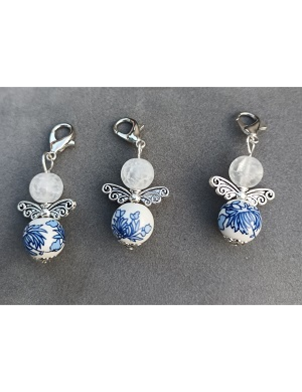 F031 hanger blauw/wit F031 hanger blauw/wit