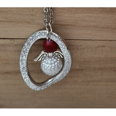 F034 ketting met engel