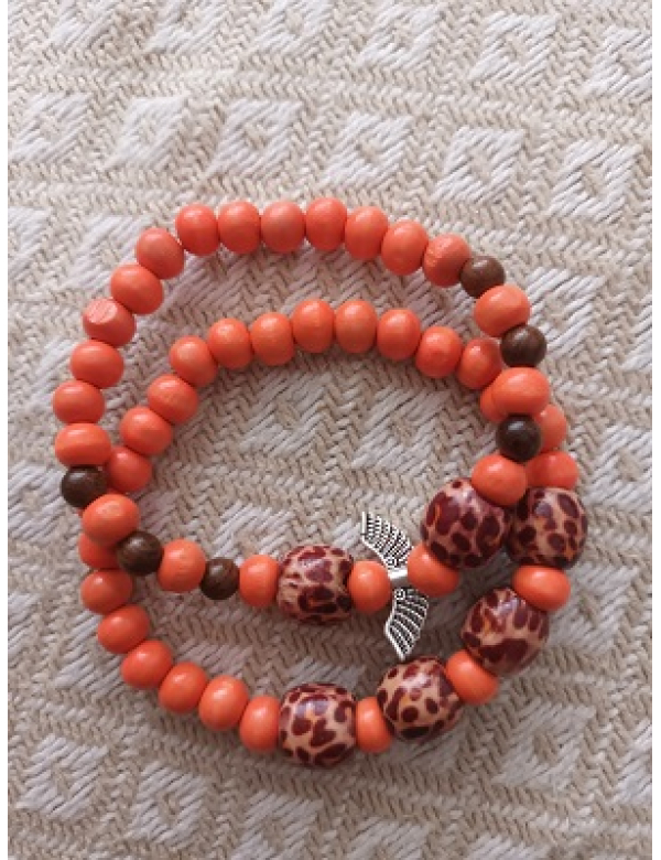 F035 armbandenset oranje F035 armbandenset oranje