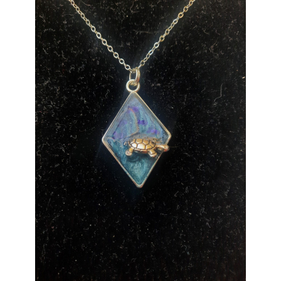 Ketting met hanger schildpad