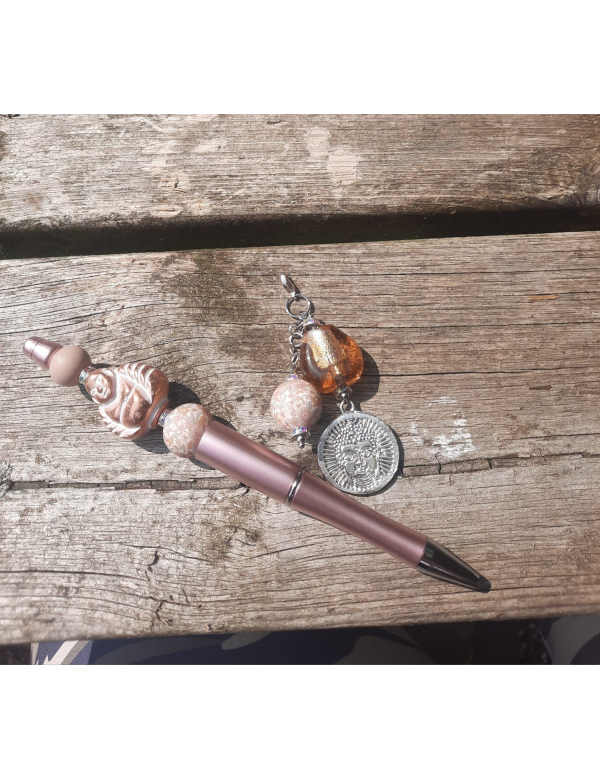 Pen en tashanger met boeddha